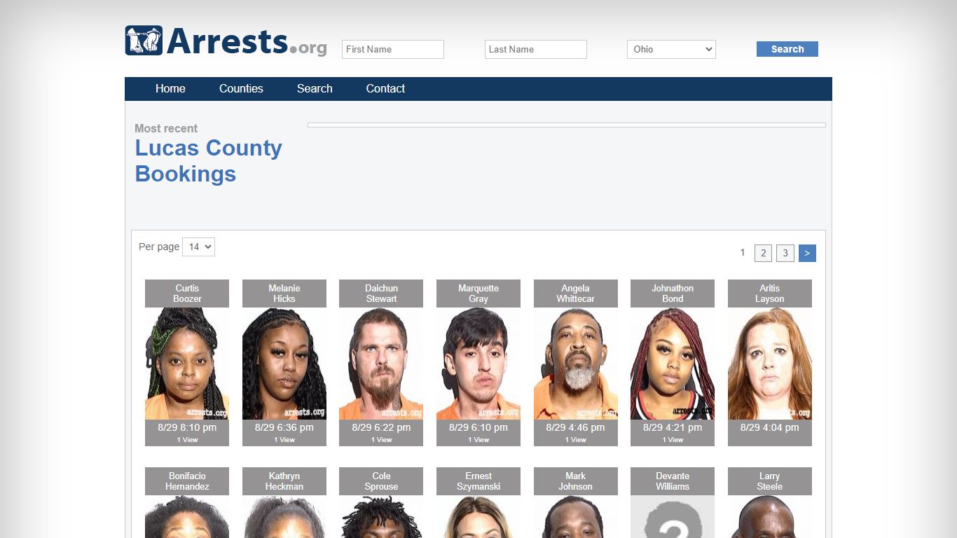 Lucas County Arrests and Inmate Search